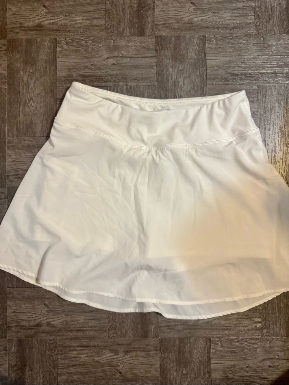 Maurices White Circle Skater Skirt